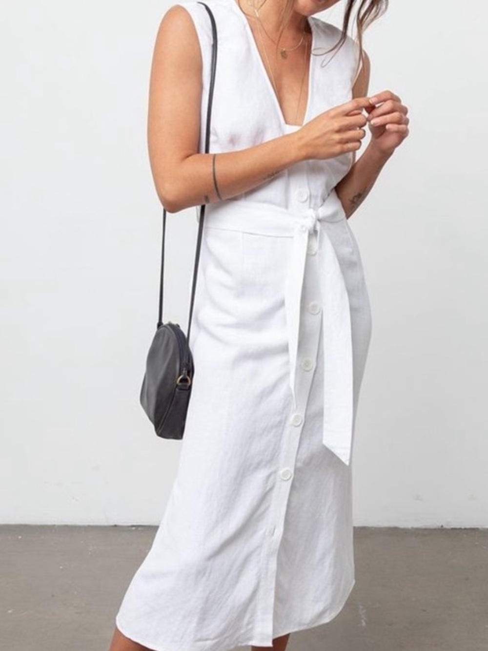 Rails White Linen Dress - Perfect Condition